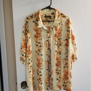 Yellow Hawaiian shirt